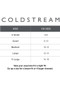 Coldstream Womens Base Layer Size Guide