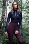 Coldstream Ladies Lennel Base Layer in Black - front Lifestyle