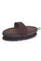 Coldstream Faux Leather Body Brush in Brown/Black