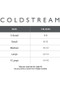 Coldstream Womens Size Guide