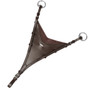 LeMieux Bib Martingale Attachment - Havana/Silver