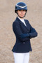 Coldstream Ladies Addinston Show Jacket in Navy - front/side lifestyle