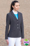 Coldstream Ladies Allanton Show Jacket in Charcoal Grey - eco