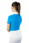 Coldstream Ladies Ayton Show Shirt in Blue - back