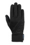 Coldstream Ladies Eccles StormShield Gloves in Black - front