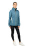 Coldstream Ladies Linton Lightweight Jacket in Cool Slate Blue - front