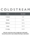 Coldstream Womens Size Guide