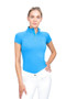 Coldstream Ladies Midlem Short Sleeve Base Layer in Blue - front
