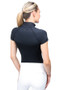 Coldstream Ladies Midlem Short Sleeve Base Layer in Black - back