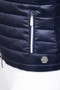 Coldstream Ladies Southdean Quilted Gilet in Navy/White/Blue - Pocket detail