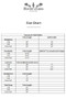 Henry James Size Chart