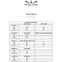 Henry James Size Chart