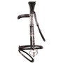 Henry James Saddlery Flash Bridle - Black - Side