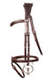 Henry James Saddlery Flash Bridle - Havana