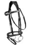 Henry James Saddlery Flash Bridle - Black