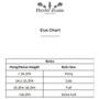 Henry James Saddlery Size Chart