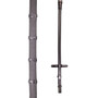 Henry James Saddlery Xtreme Eventer Hybrid Rubber Reins With Stoppers - Black