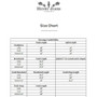 Henry James Saddlery Size chart