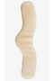 LeMieux Lambskin Anatomic Girth Cover - Natural