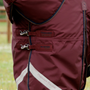 Premier Equine Buster Combo Turnout Rug with Snug-Fit Neck 400g in Burgundy