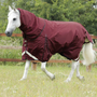 Premier Equine Buster Combo Turnout Rug with Snug-Fit Neck 400g in Burgundy