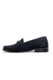 Moretta Rosa Loafers - Navy -Side