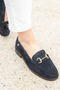Moretta Rosa Loafers - Navy - Lifestyle