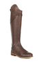 Moretta Amalfi Leather Riding Boots - Brown - Front