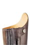 Moretta Amalfi Leather Riding Boots - Brown - Back