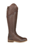 Moretta Amalfi Leather Riding Boots - Brown - Side