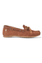 Moretta Sofia Moccasins in Tan - Outer Side