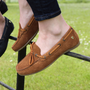 Moretta Sofia Moccasins - Tan