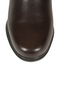 Moretta Childrens Lucilla Leather Jodhpur Boots in Brown - Toe Detail