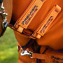 Premier Equine Buster Storm Combo Turnout Rug with Classic Neck Cover 200g in Burnt Orange - neck fastening