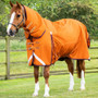 Premier Equine Buster Storm Combo Turnout Rug with Classic Neck Cover 200g in Burnt Orange - Lifestyle