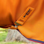 Premier Equine Buster Storm Combo Turnout Rug with Classic Neck Cover 200g in Burnt Orange - tail flap