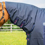 Premier Equine Buster Storm Combo Turnout Rug with Classic Neck Cover 90g in Navy - Neck Cover