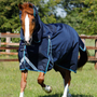 Premier Equine Buster Storm Combo Turnout Rug with Snug-Fit Neck 100g in Navy