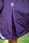 Premier Equine Buster Storm Turnout Rug with Classic Neck Cover 420g in Purple - shoulder gusset