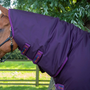 Premier Equine Buster Storm Turnout Rug with Classic Neck Cover 420g in Purple