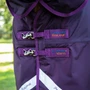 Premier Equine Buster Storm Turnout Rug with Classic Neck Cover 420g in Purple