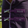 Premier Equine Buster Turnout Rug with Classic Neck 70g in Purple