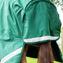 Premier Equine Buster Storm Turnout Rug with Classic Neck Cover 220g in Green - tail flap