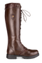 Moretta Teramo Lace Boots - Dark Brown - Side