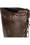 Moretta Teramo Lace Boots - Dark Brown - Top