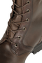 Moretta Teramo Lace Boots - Dark Brown - Lace