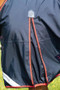 Premier Equine Buster Turnout Rug with Classic Neck Cover 250g in Navy - shoulder gusset
