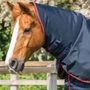Premier Equine Buster Turnout Rug with Classic Neck Cover 250g in Navy