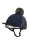LeMieux Eleanor Hat Silk - Reflective Navy - Side One
