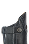 Moretta Lucetta Leather Gaiters - Black - Top